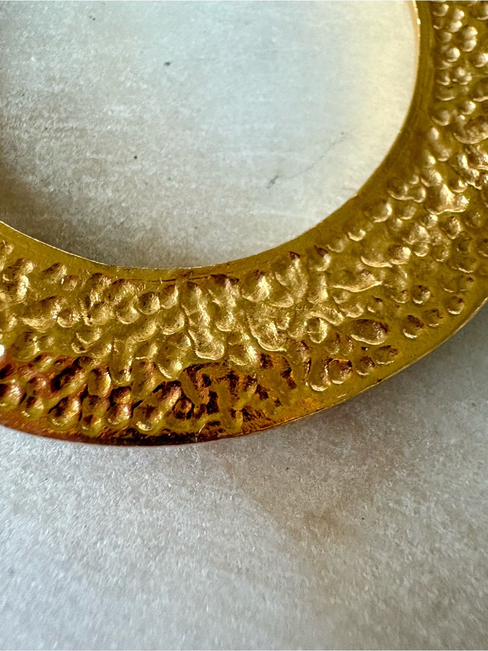 Authentic Vintage Chanel 1980s Gold Tone Pendant Authenticated - Picture 10 of 16
